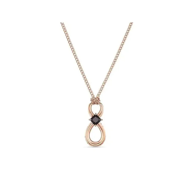 Romantic Layered Necklace with Love Sophistication - White Gold Rose Gold and Platinum Styles