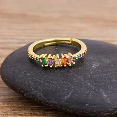 12-Style Adjustable Ring Collection | Fashion Ring Variety Set