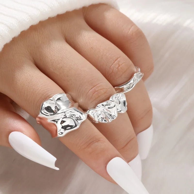 10-Piece Fashion Ring Set