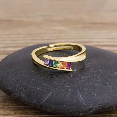 12-Style Adjustable Ring Collection | Fashion Ring Variety Set