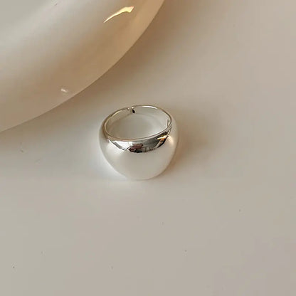 Minimalist Smooth Opening Fashion Ring for Women