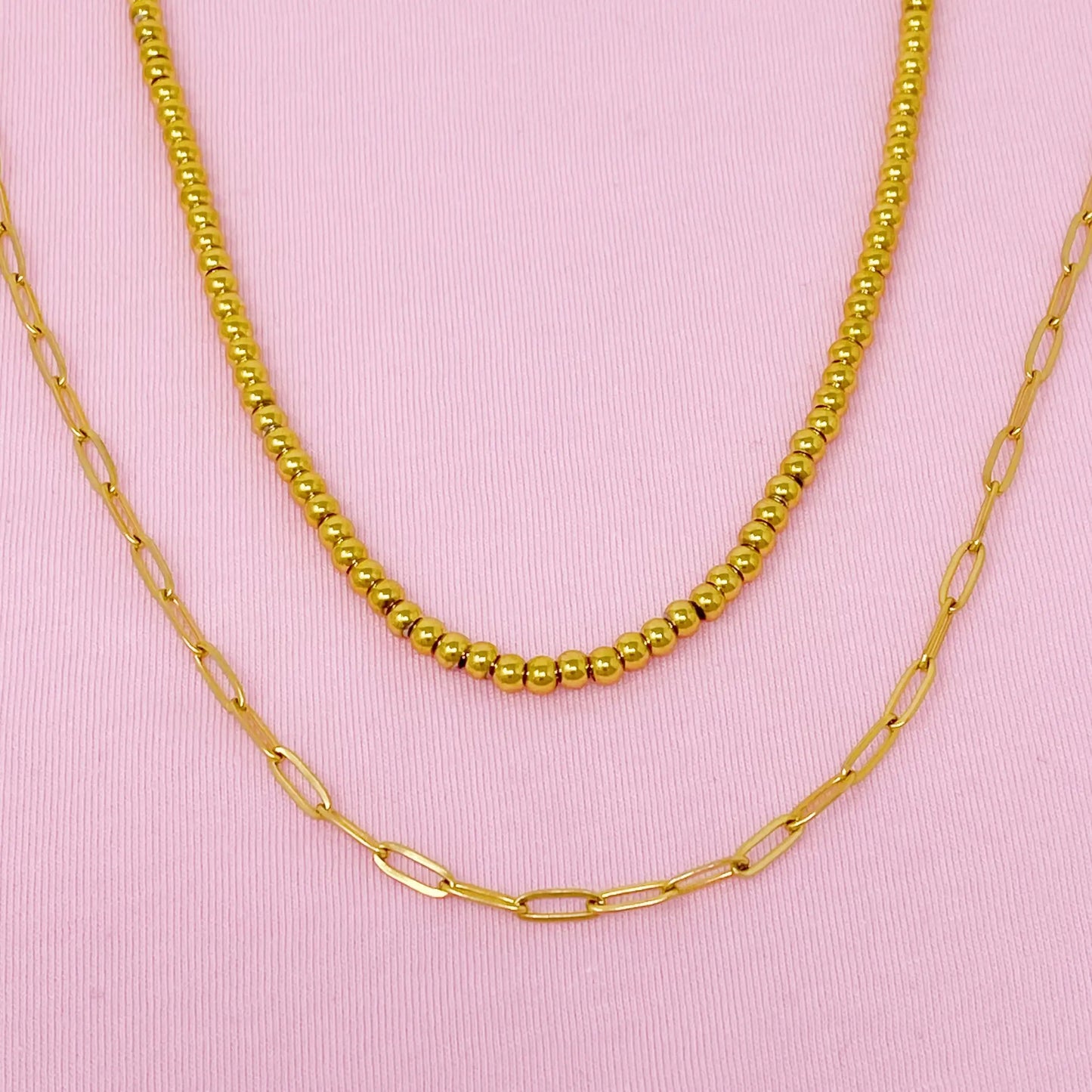 Soho Chic Layered Chain Necklace