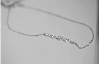 14K Gold Plated Gang Drill Bracelet with Zircon Accents - Minimalist Luxury Jewelry