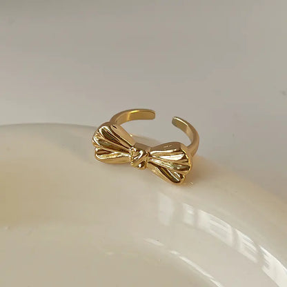 Minimalist Smooth Opening Fashion Ring for Women