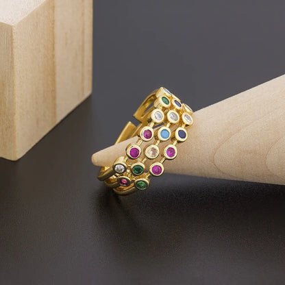 12-Style Adjustable Ring Collection | Fashion Ring Variety Set